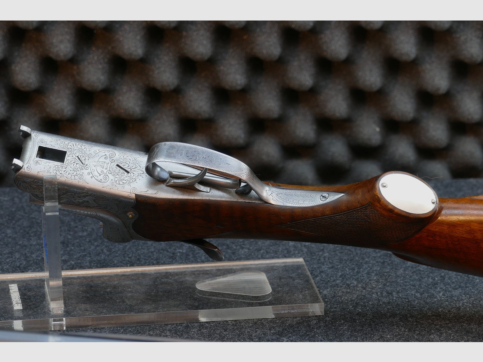 Merkel 201E — double-barrel shotgun, caliber 12/70 (Suhl / 1970) WHB244, image 20 of 20