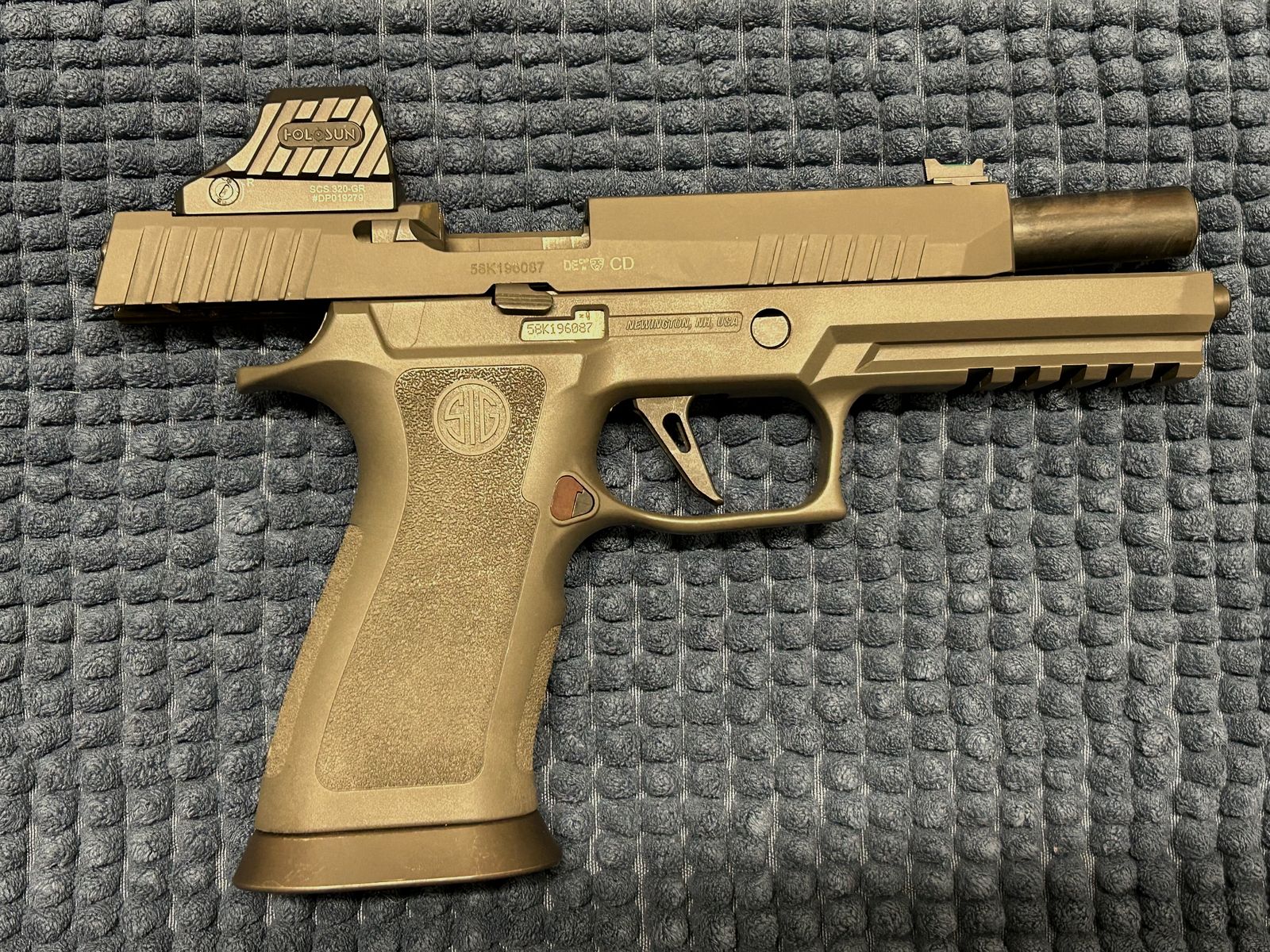 Sig Sauer P320 X Five Legion inkl. Holosun RD