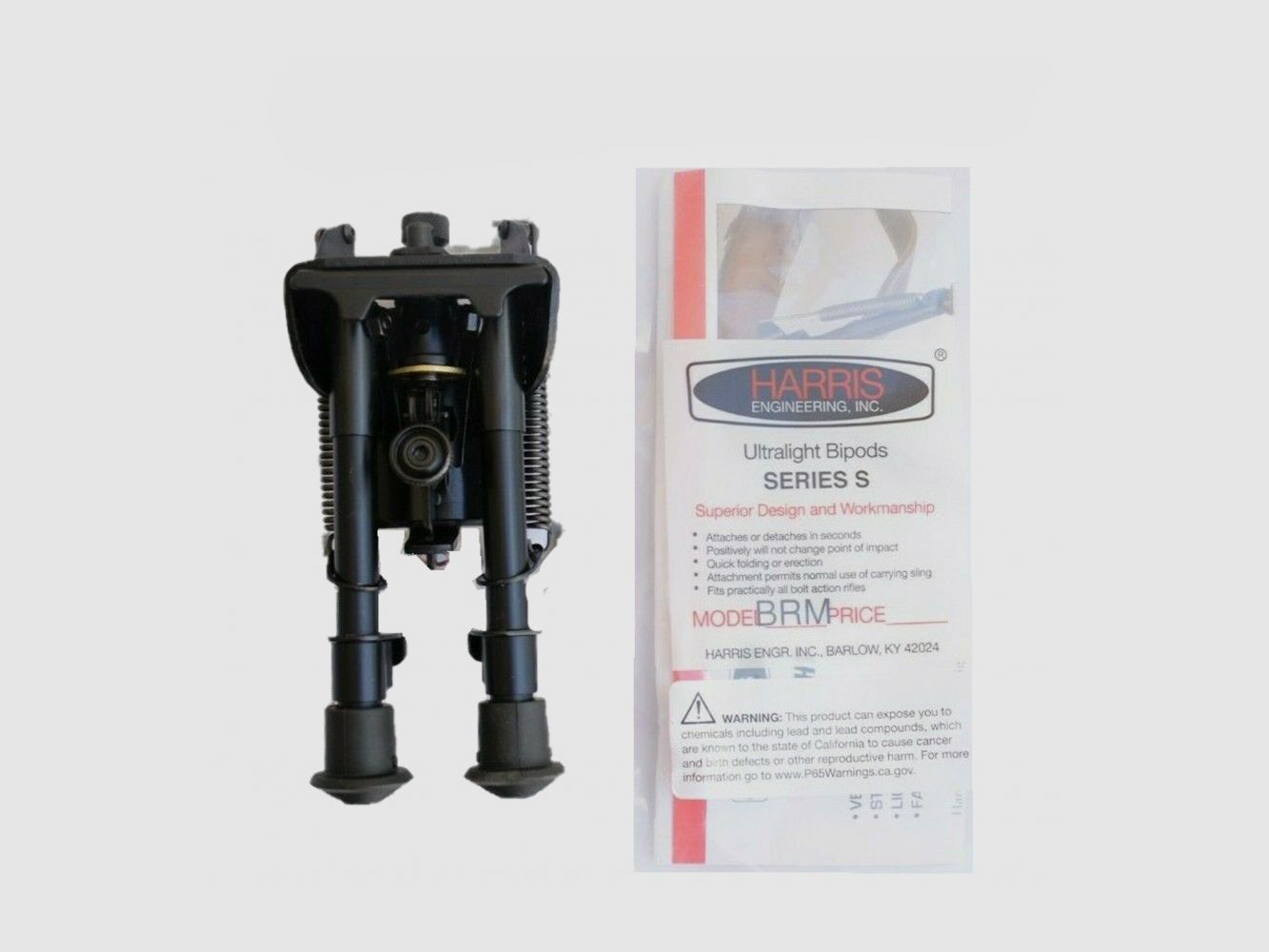 Bipod Harris serie S model BRM