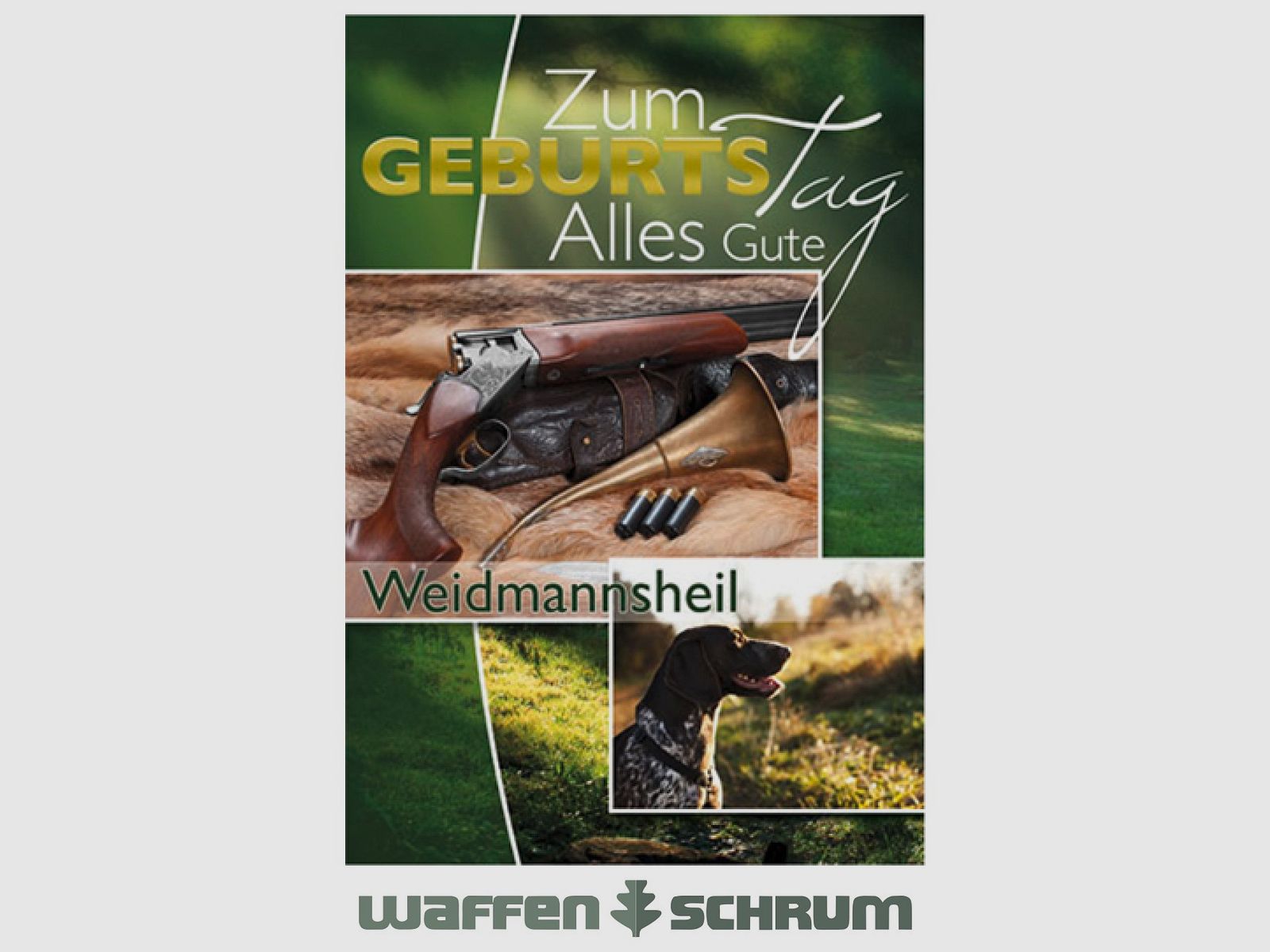 Fritzmann birthday card hunting