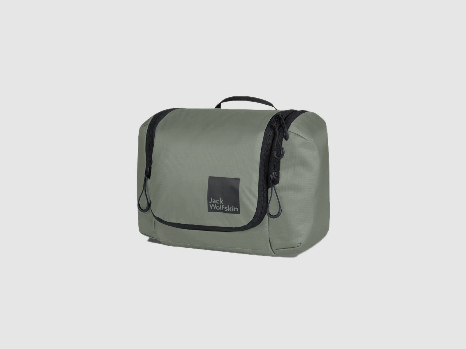 JACK WOLFSKIN Wandermood Washbag Kulturbeutel zum aufhängen Mint Leaf