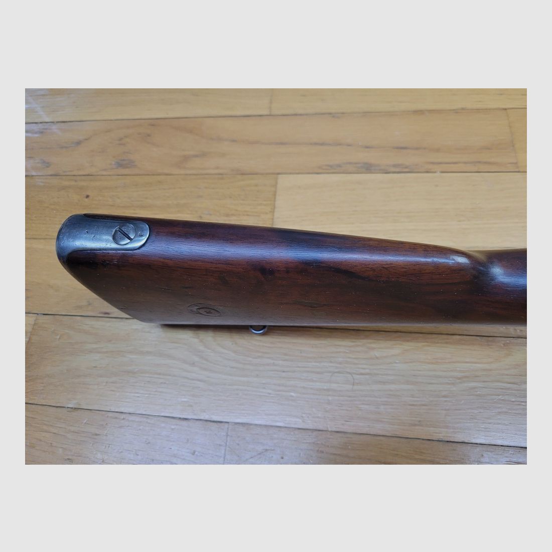 Wunderschönes Chassepot-Gewehr Modell 1866 – 2. Typ – Herstellung Februar 1872 – Châtellerault – Vollständige Seriennummer außer Baguette – Lesbares Emblem – Wunderschöner Lauf – Premium-Zustand – TBE++, Bild 18 von 33
