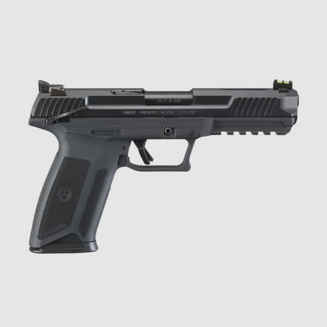 Ruger Pistole, Ruger-57, .5.7x28mm, Black Oxide, 4.94", 20 Schuss
