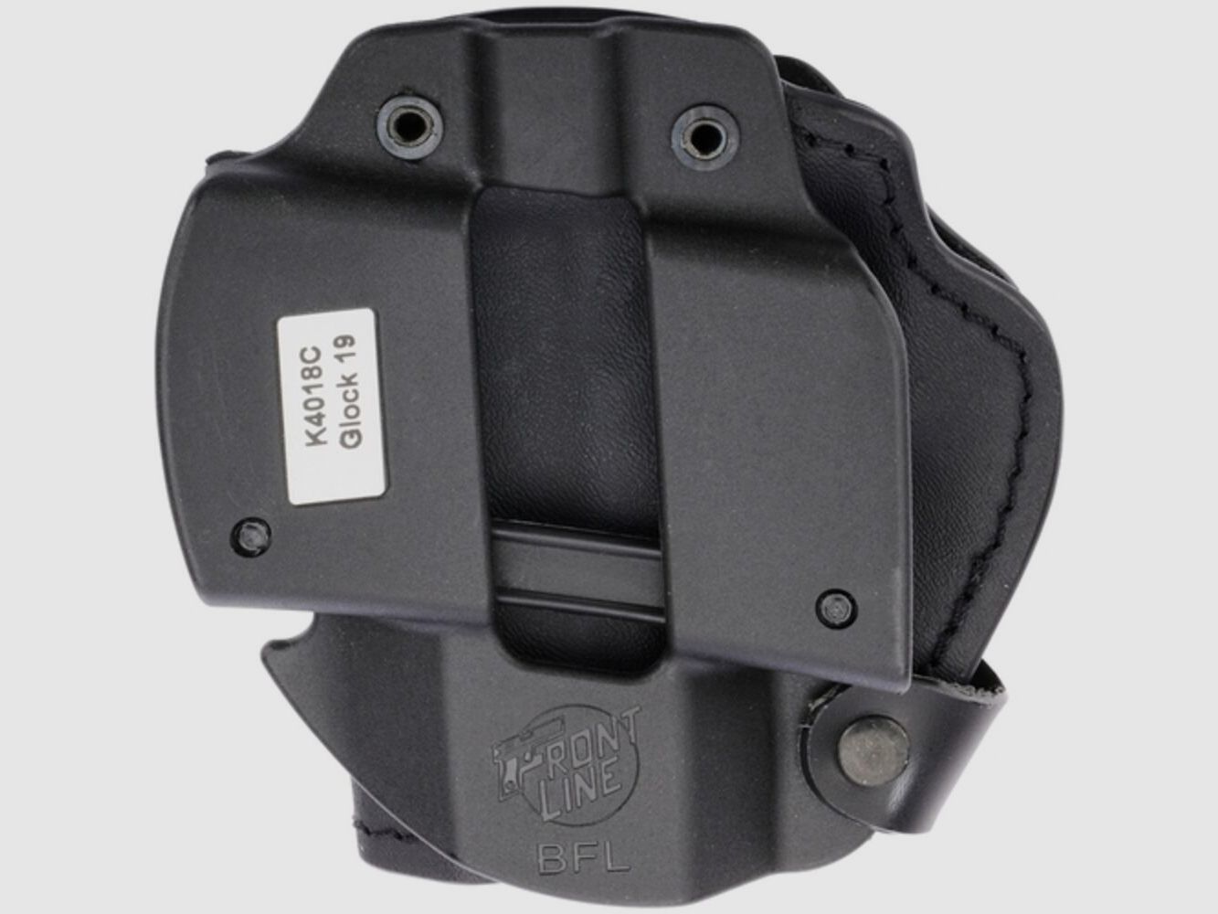 Front Line Holster Open Top Kydex BFL gevoerd Glock 19/23/32