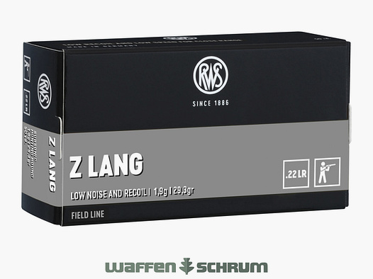 RWS Z Lang 1,9g - 29gr .22lr