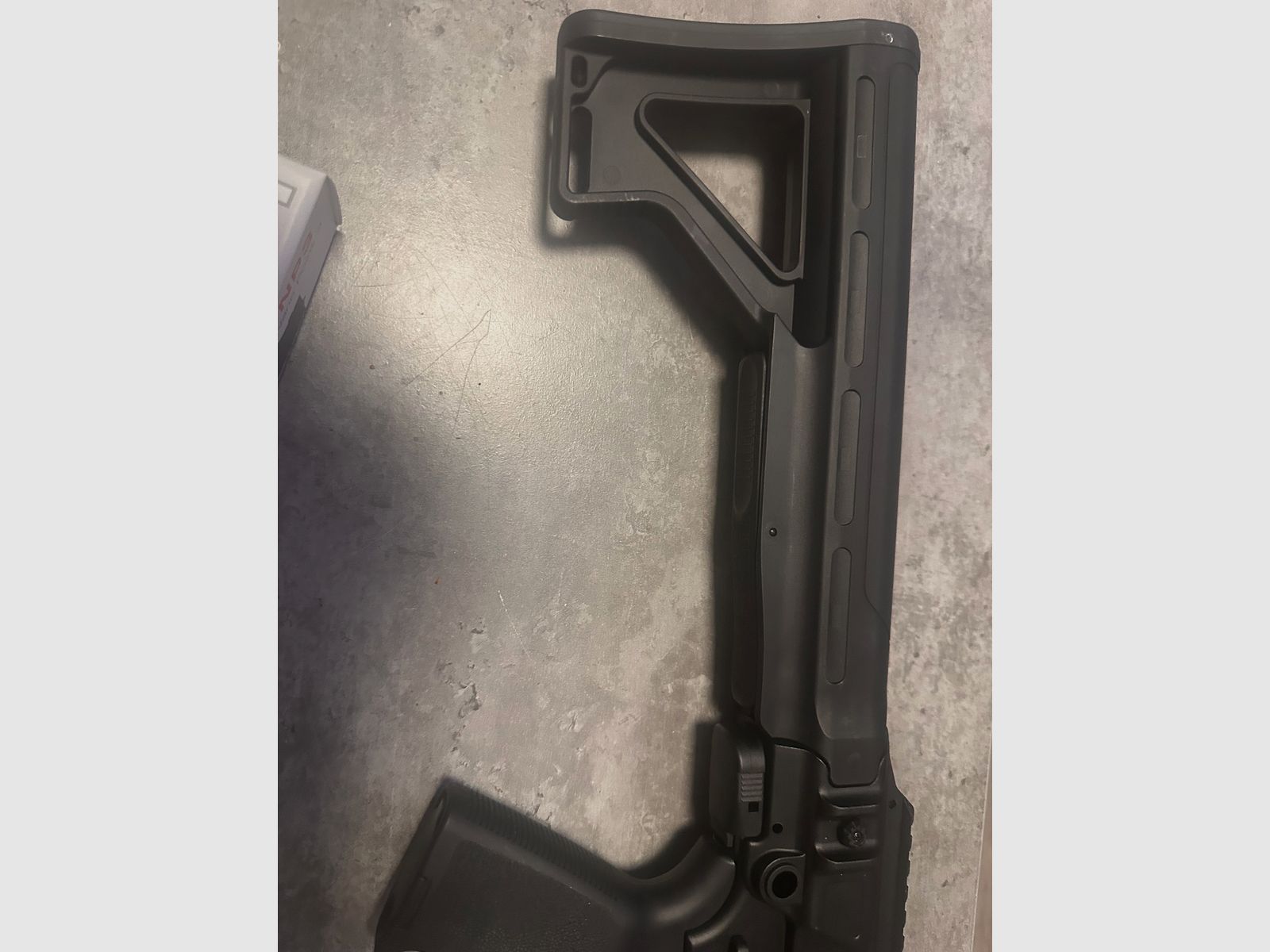 T4E Rough Rider TC 68 RAM-arma estilo AR, punto rojo NP3, 600 bolas de goma, CO2 – ¡Muy bien! Vb