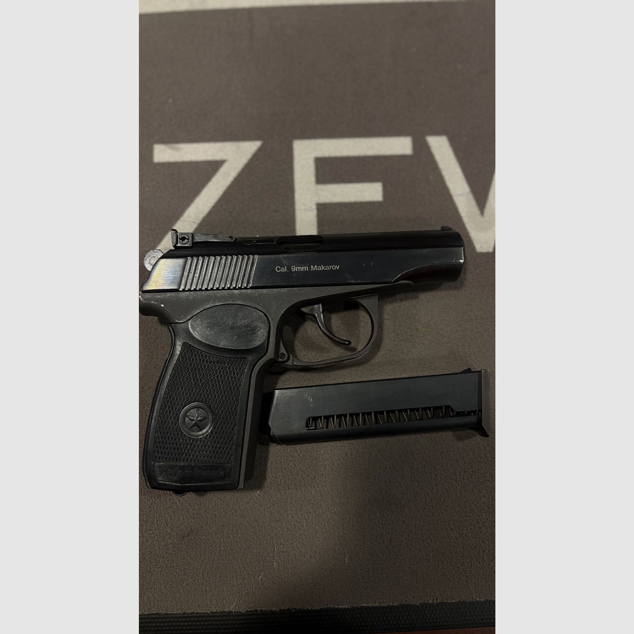 Pistola Baikal 442 n. ATM0126 cal. 9x18 Makarov, anno di produzione 1996, paese d’origine Russia, cat. B.5 #774, immagine 2 di 2