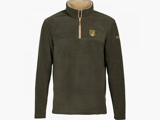 Husky Fleece-Poloshirt Herren (Khaki)