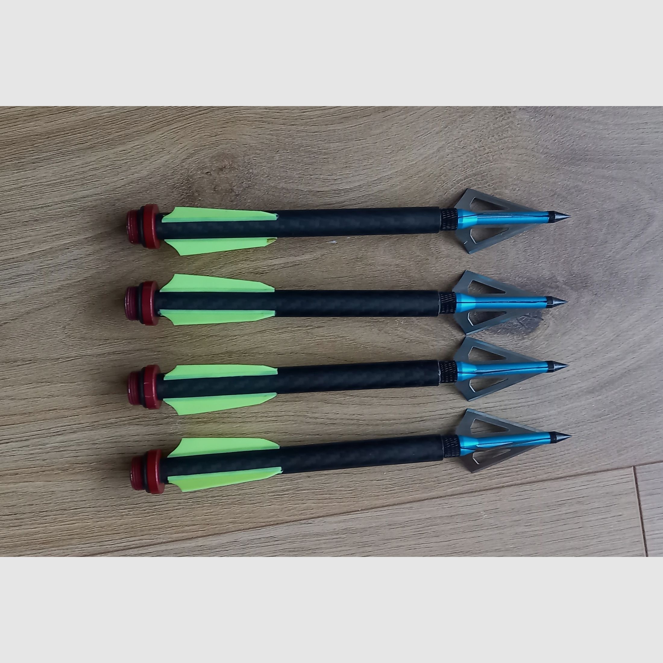 AEA Scuba Ringer Carbon-Pfeile mit Jagdspitzen