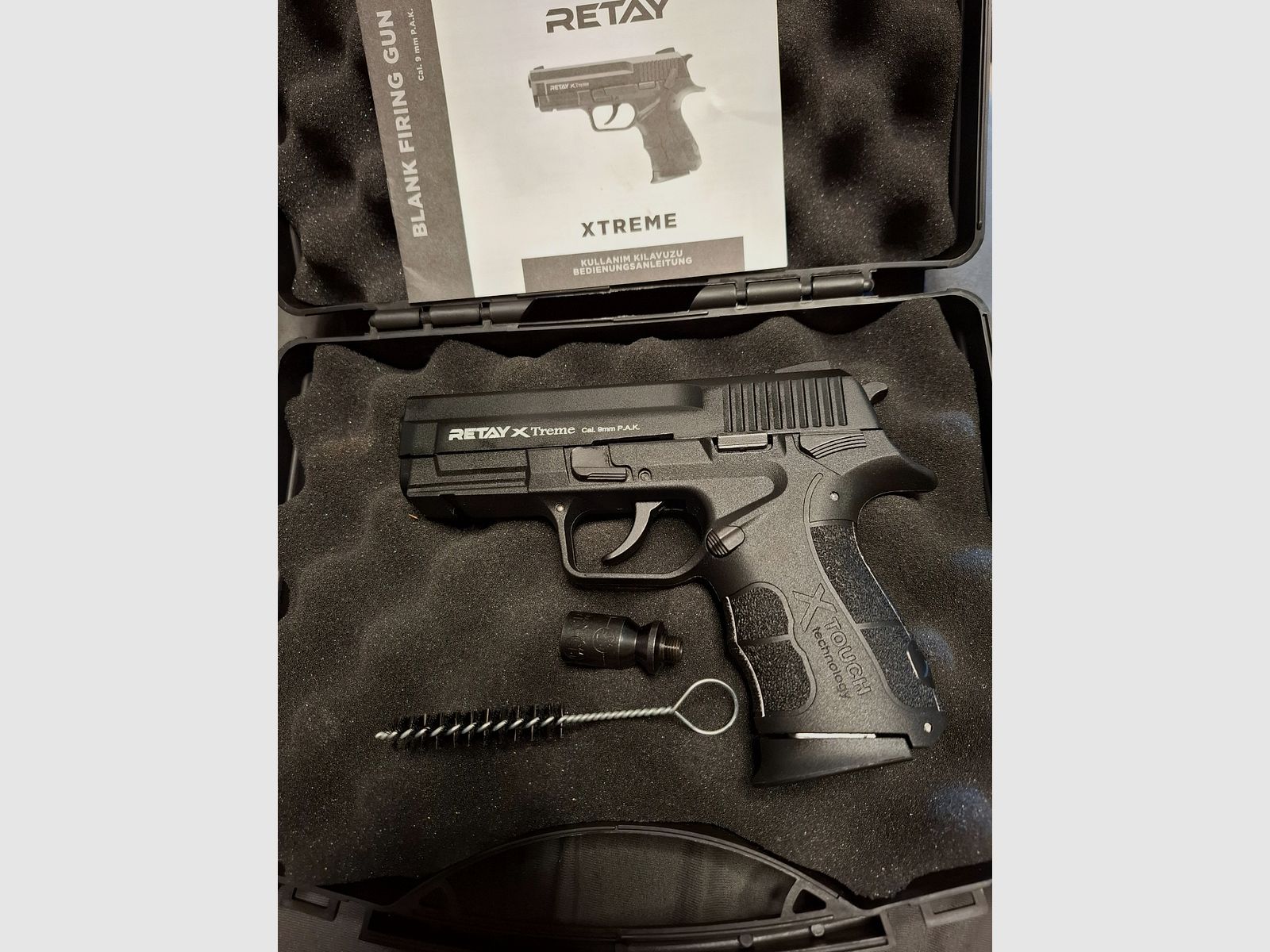 Retay X TREME Black 9mm P.A.K. "NEW, image 1 of 3
