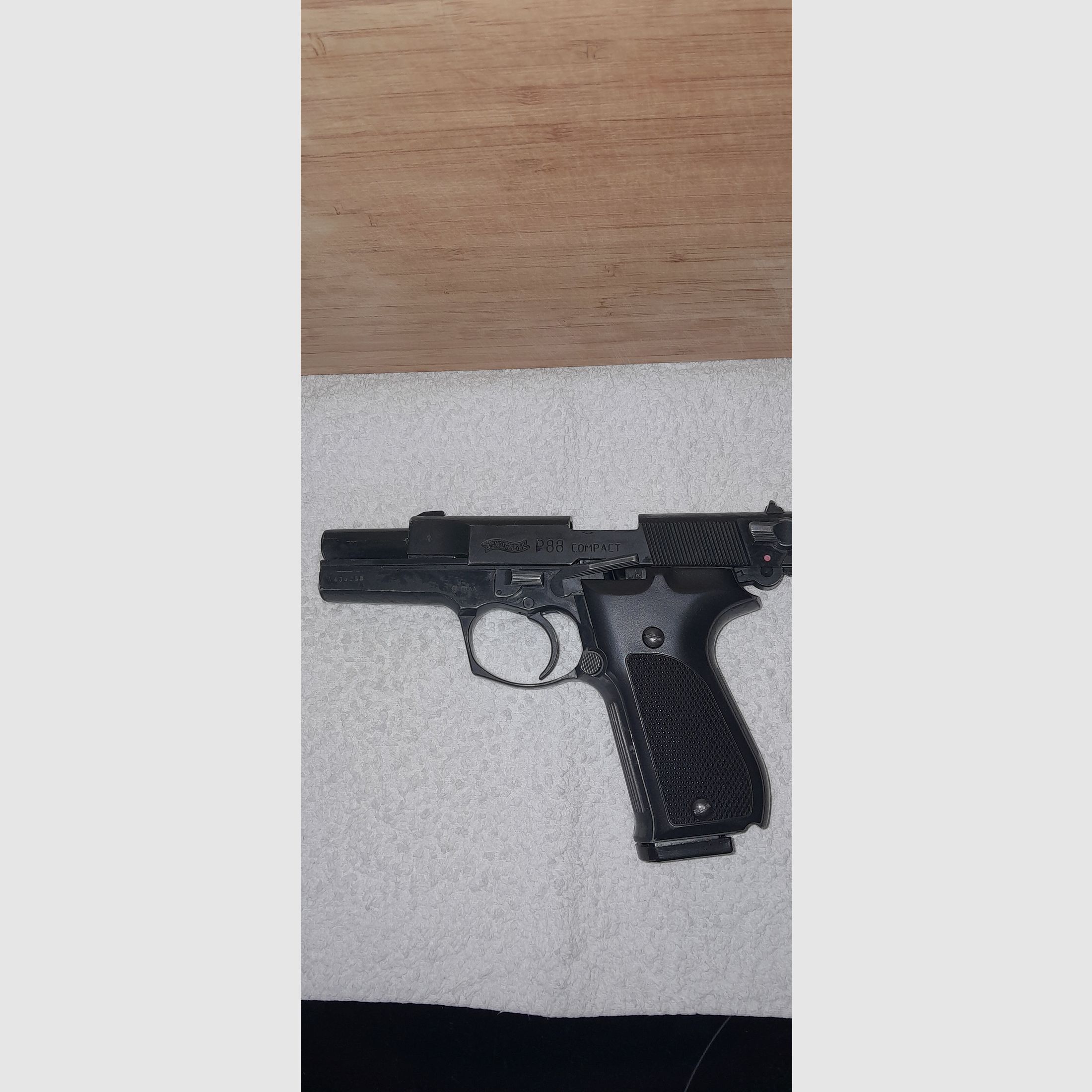 Walther P88 Compact Kal. 9mm P.A.K. im Used-Look