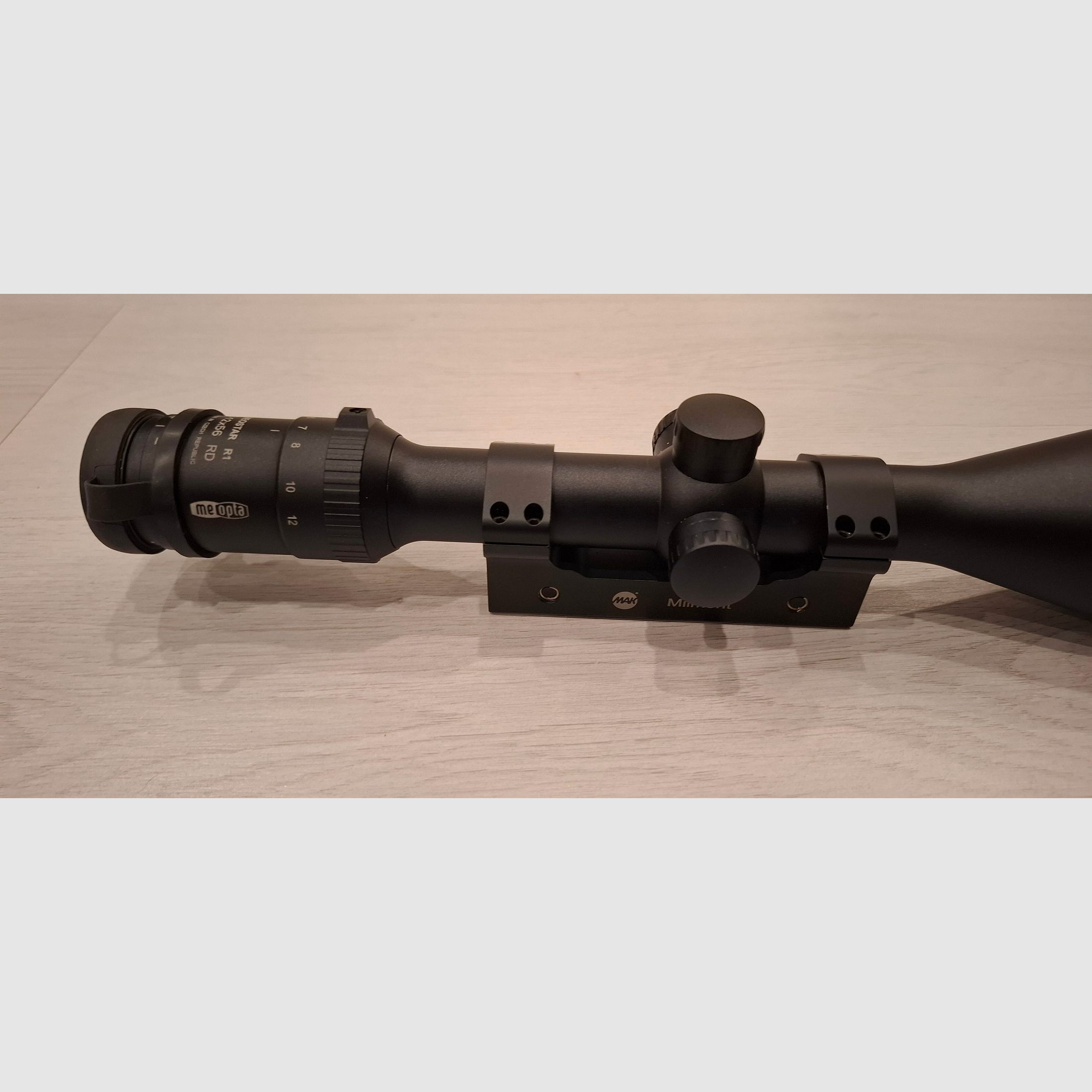 Meopta Meostar R1 3-12x56 RD con montaggio MAK