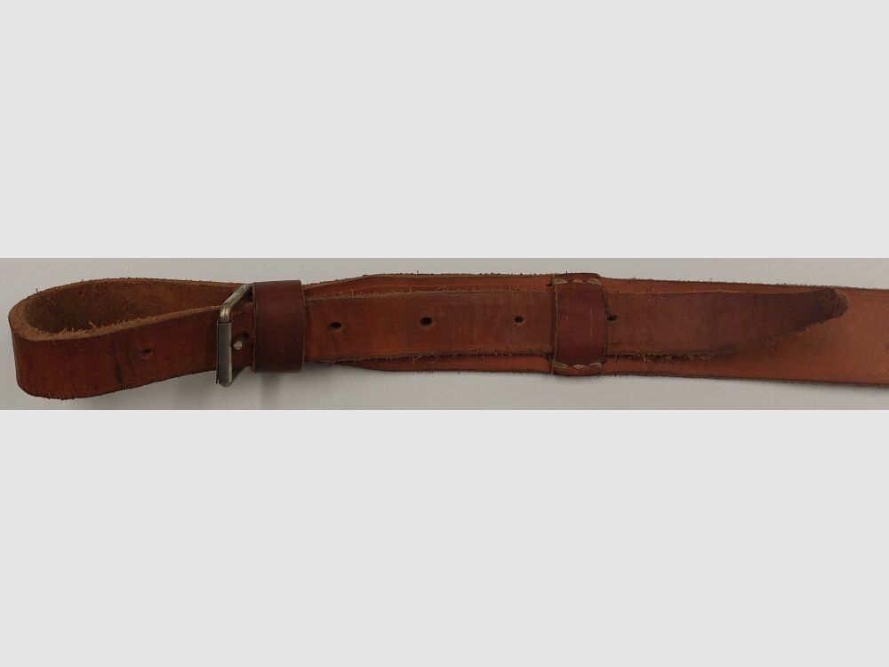 Ceinture en cuir Radom Original PPs43/PPsH41 fabrication d'après-guerre