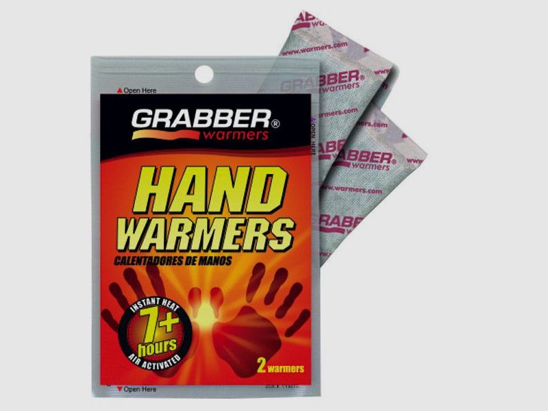 GRABBER Winterartikel Handwärmer - biolog. abbaubar 1 Paar    7 Std. 57-70 Grad C