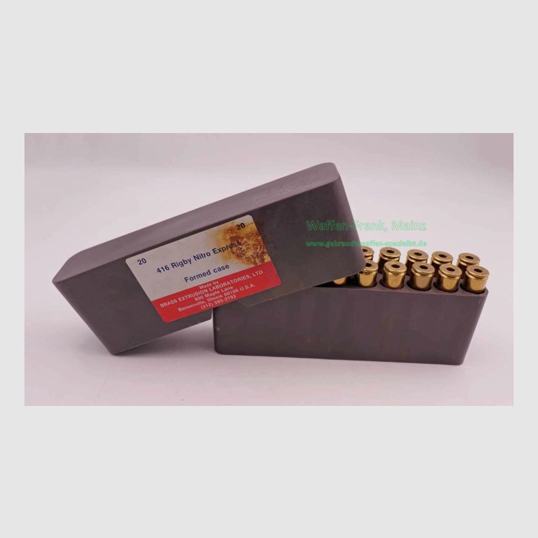 Bell, USA Long Rifle Cases 416 Rigby Nitro Express