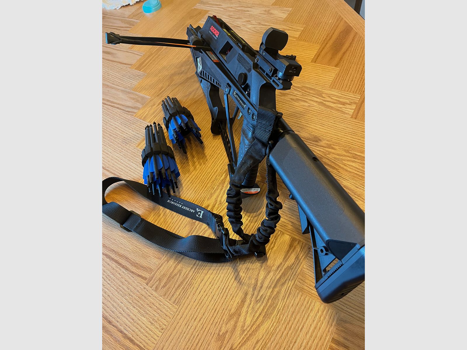 EK Archery Adder Set 130 lbs + extra bolts/packaging