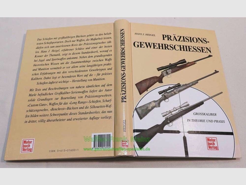 Motorbuch Verlag Precision Rifle Shooting Book