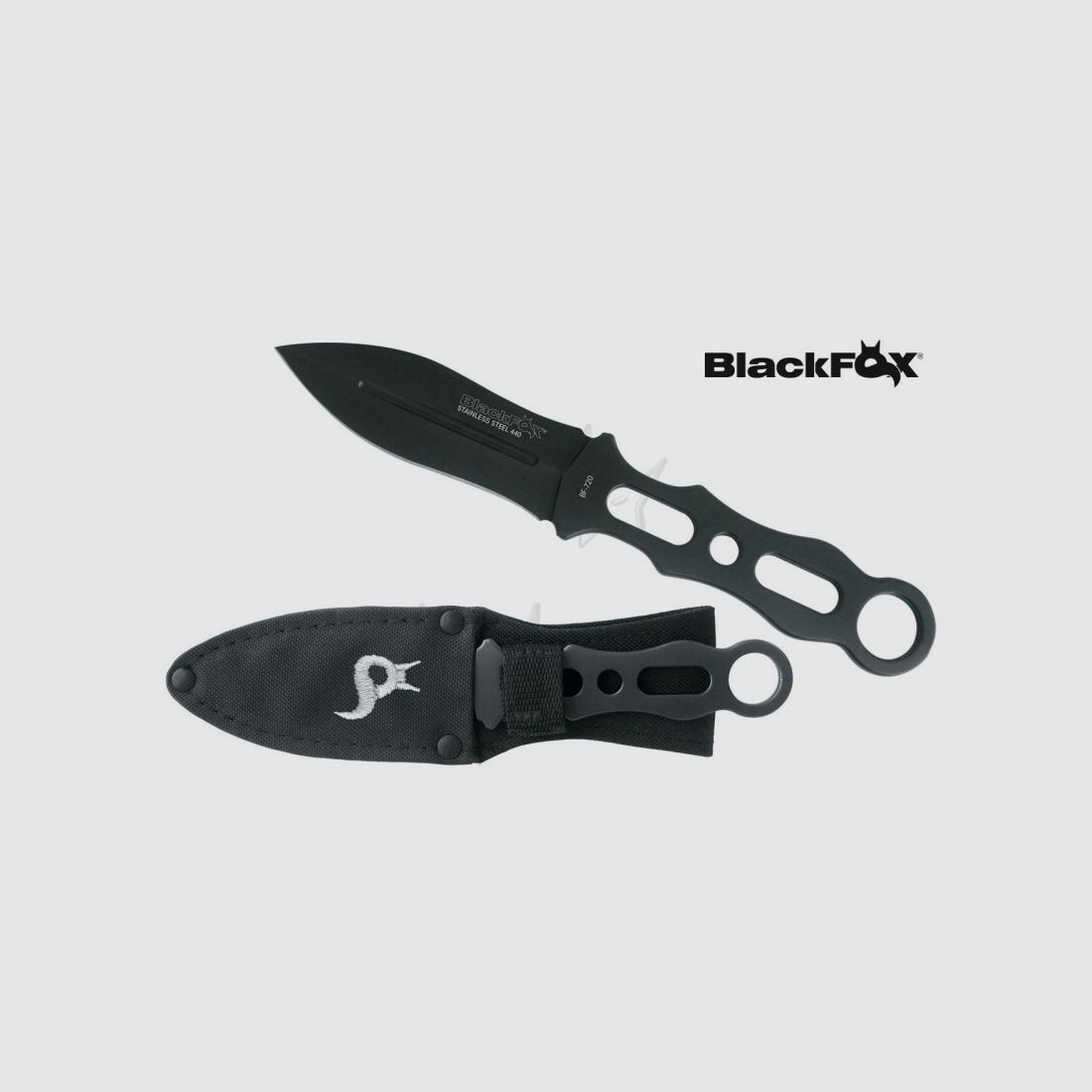 Black Fox Throwing Knife