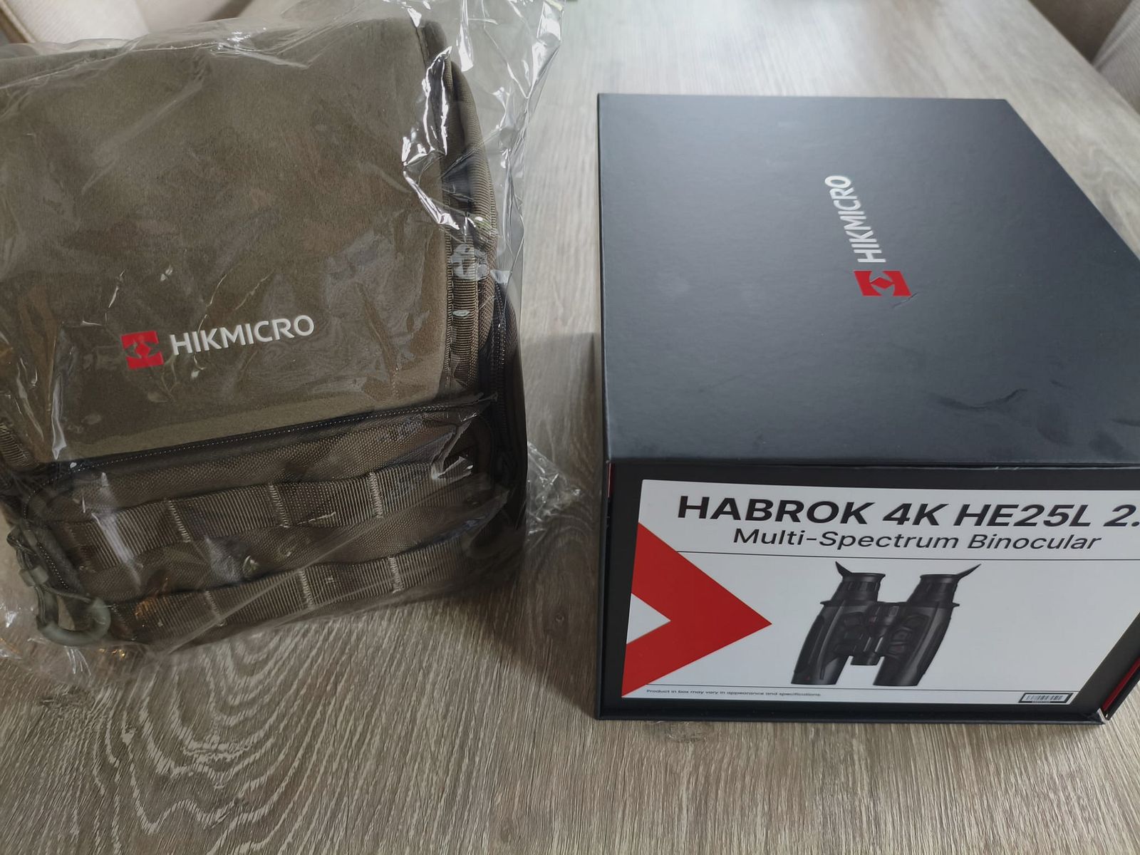 Hikmicro Habrok 4K HE25L 2.0 visor térmica, imagen 3 de 8
