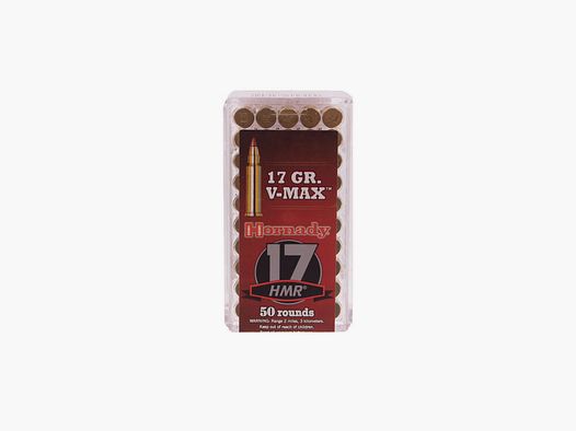Hornady V-Max 17grs 50St .17HMR