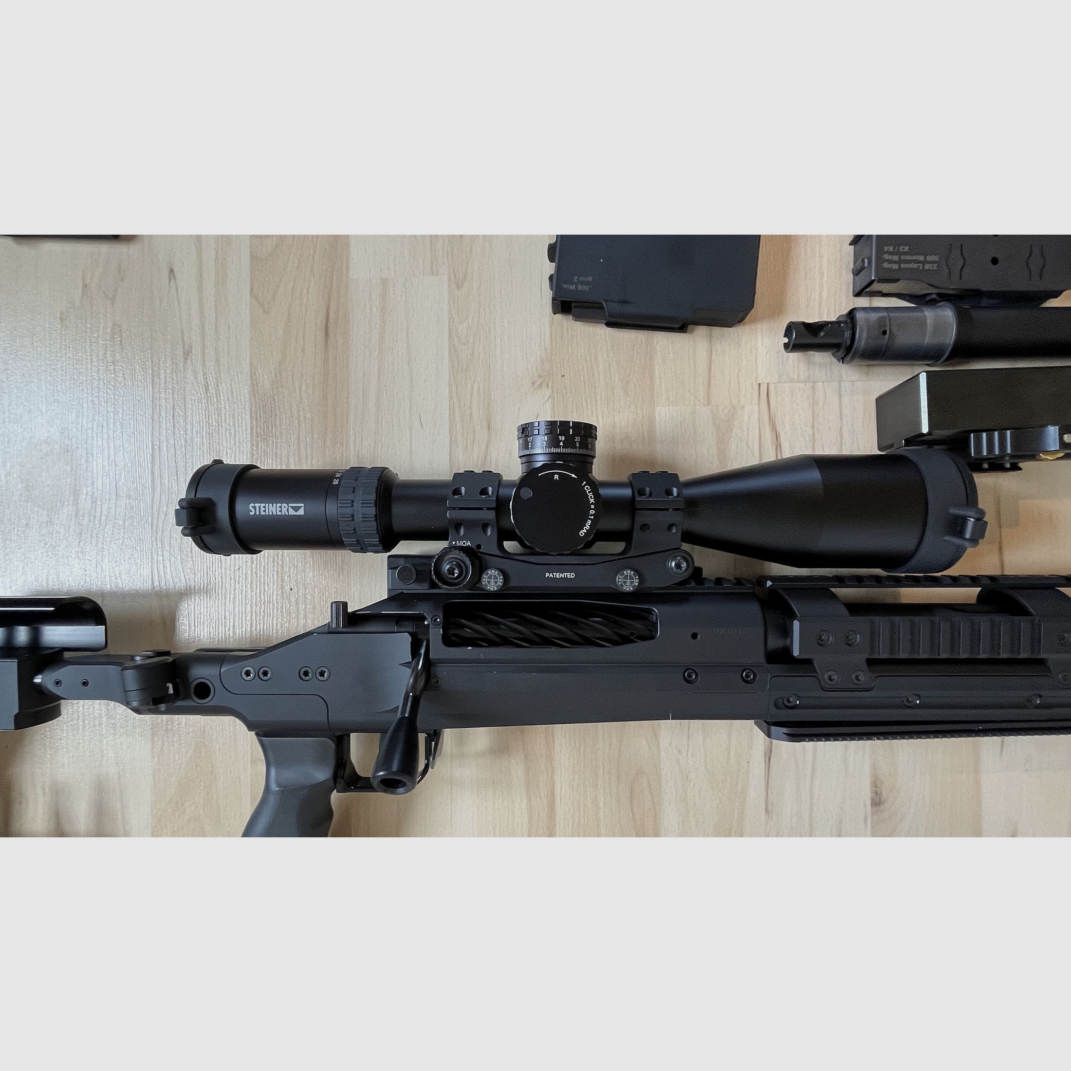 Voere X3 Gen.2 .338LM + .308Win incluso Steiner M7Xi e molti accessori / Top pacchetto Long Range