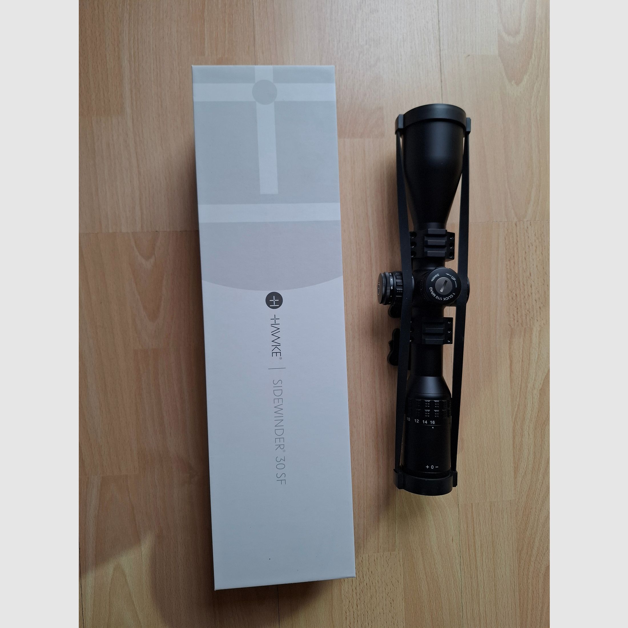 HAWKE 17250 Zielfernrohr Sidewinder 30 SF 4-16x50 10x Half Mil Absehen