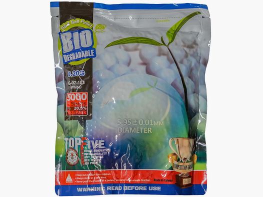 G&G Armament Airsoft BIO BBs 0.20g bolsa de 1kg (5000 uds)