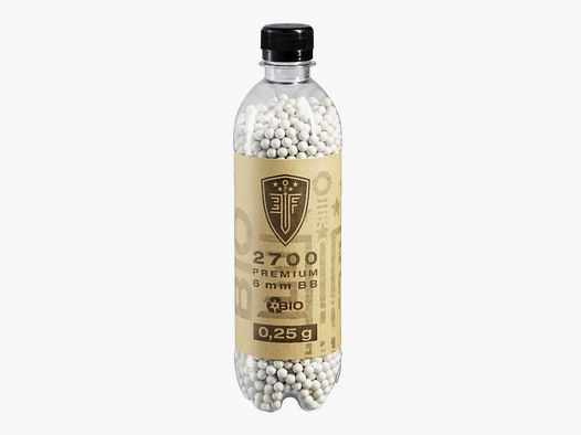 Biodegradowalne kulki plastikowe 6mm 0,25g x 2700 Elite Force Premium