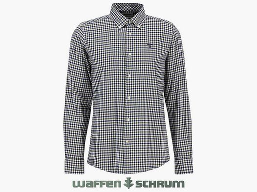 Barbour Hemd Finkle Gingham Olive