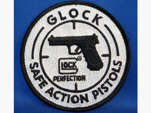 GLOCK PATCH IN STOFFA RICAMATAA RILIEVO DIAM. 9