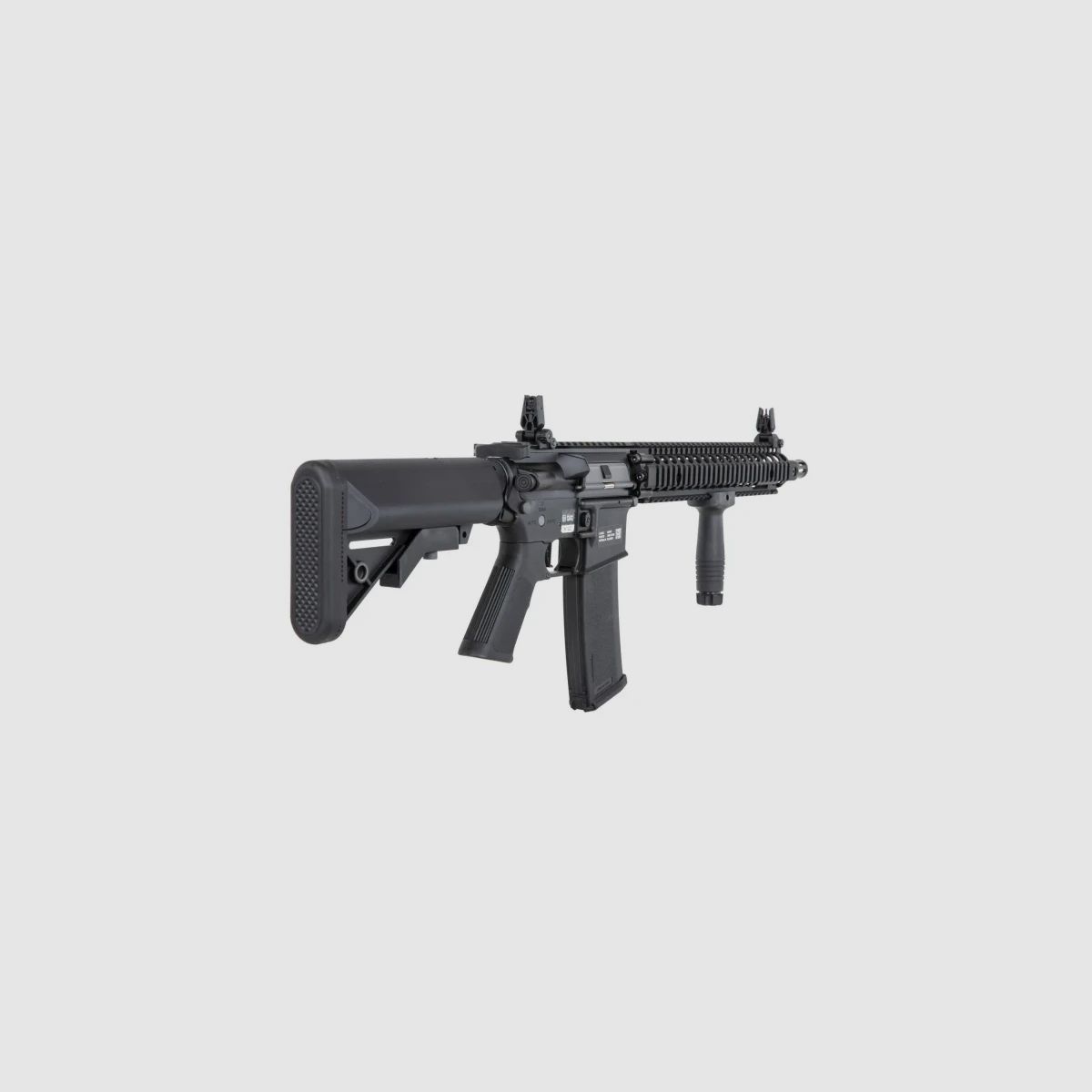 SA Daniel Defense® MK18 Block II (SA-P26 PRIME™ Aster II ETU BLDC™) Rifle Airsoft Libre a partir de 18 - Negro -F-