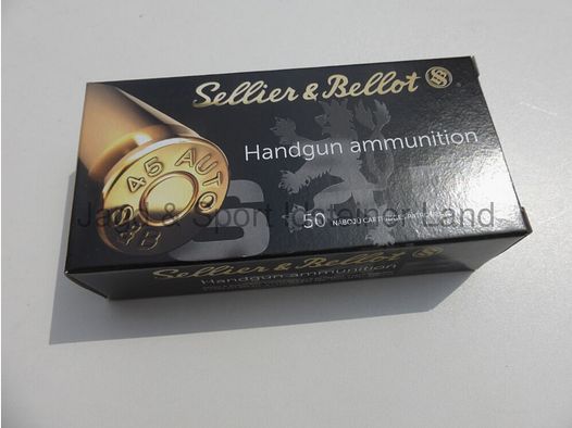 Sellier & Bellot 230gr, FMJ