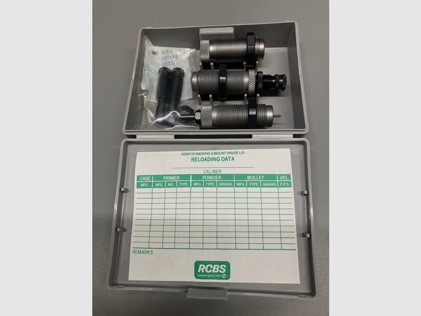 Set di matrici RCBS 20509 3-Die Carb Set 9mm Luger, immagine 1 di 2