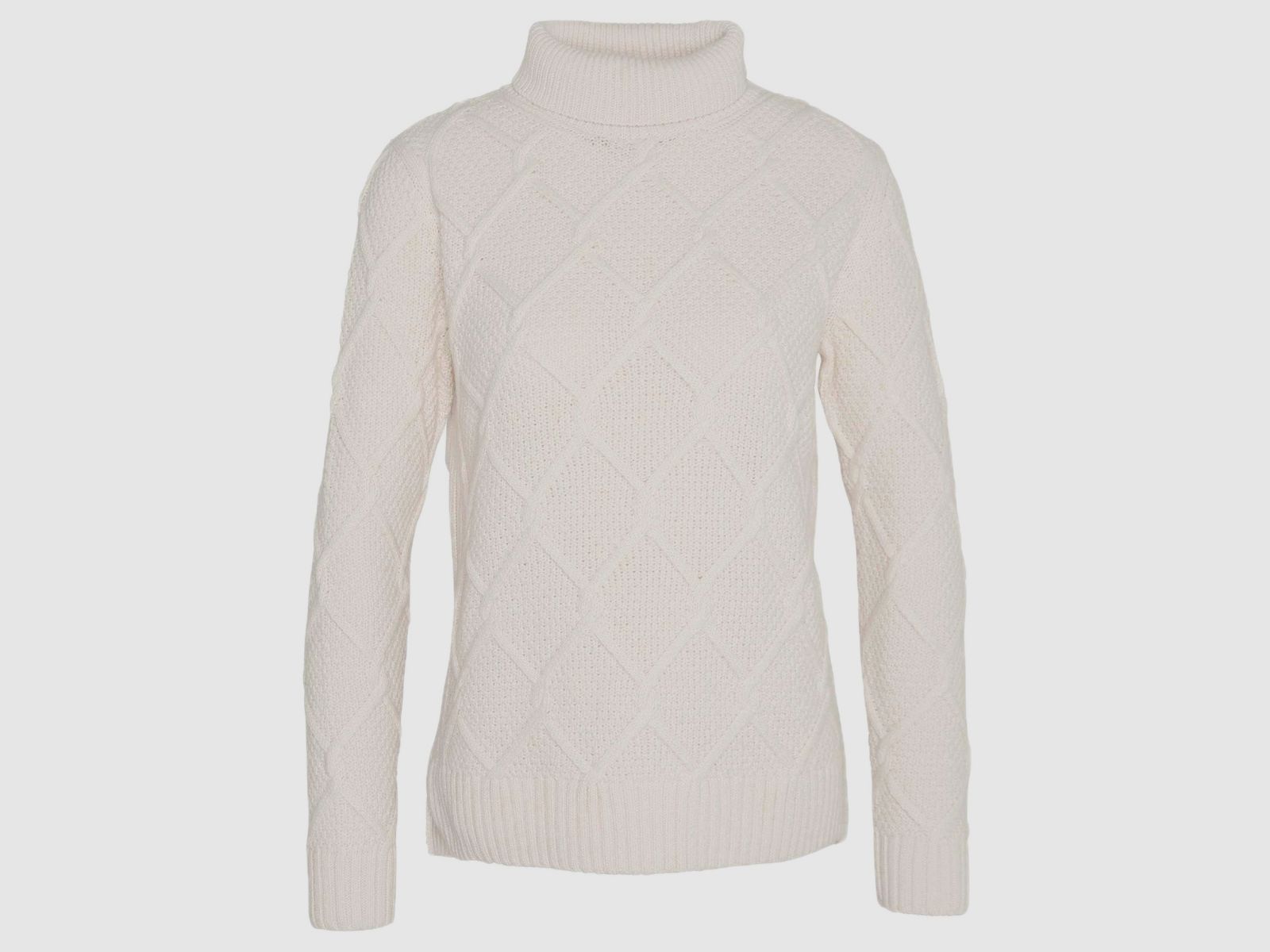 BARBOUR Coltrui Burne Knit Ecru