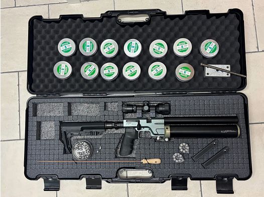 wenig benutze HP Max als Komplettset (inkl. Kompressor)