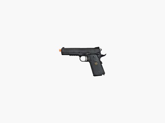 WE PISTOLA A GAS 1911 M E U RAIL NERA