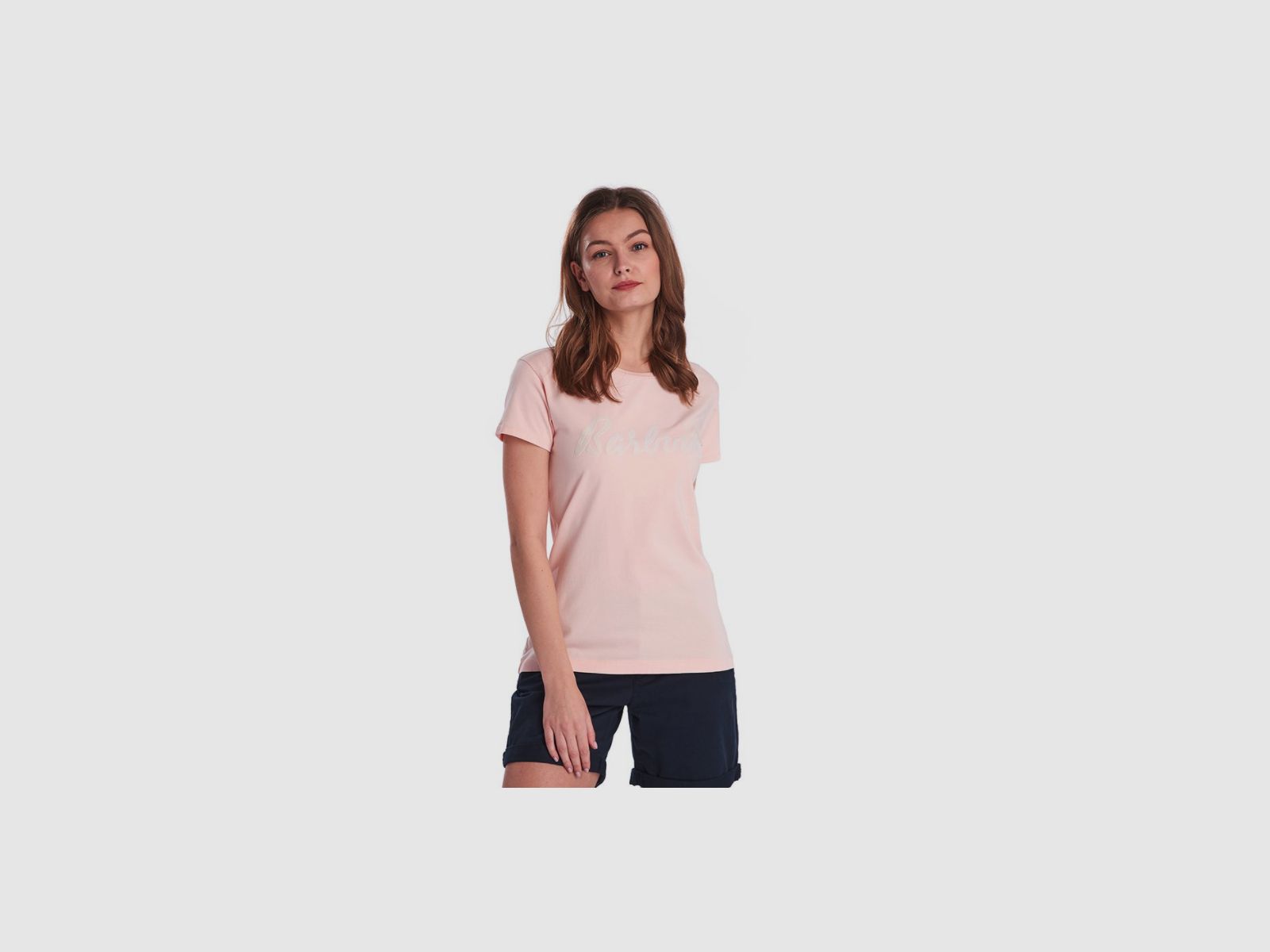 BARBOUR Rebecca T-shirt Corallo Chiaro