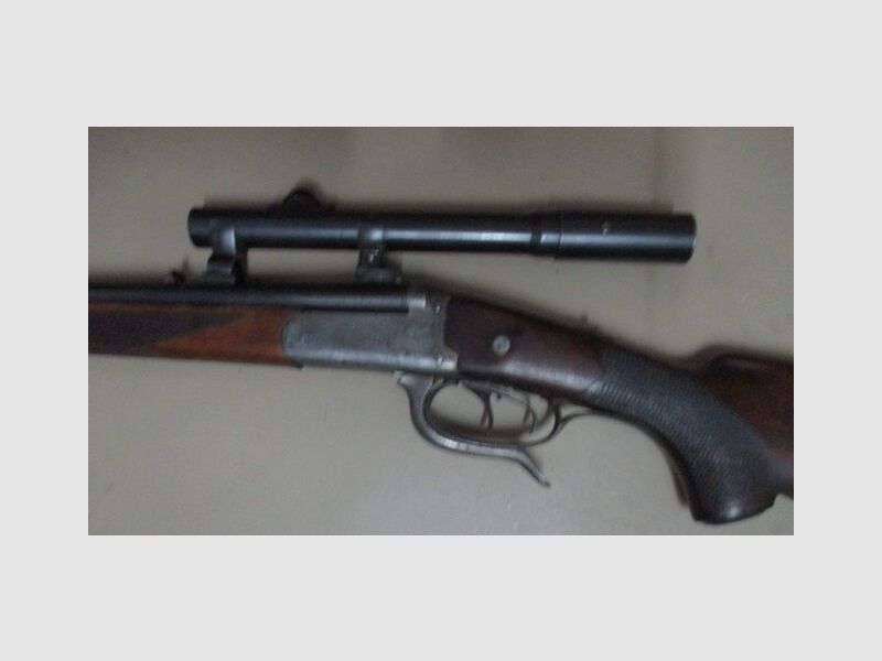 Rifle Frauenstorfer with SEM and Zeiss Zielmar scope rifle