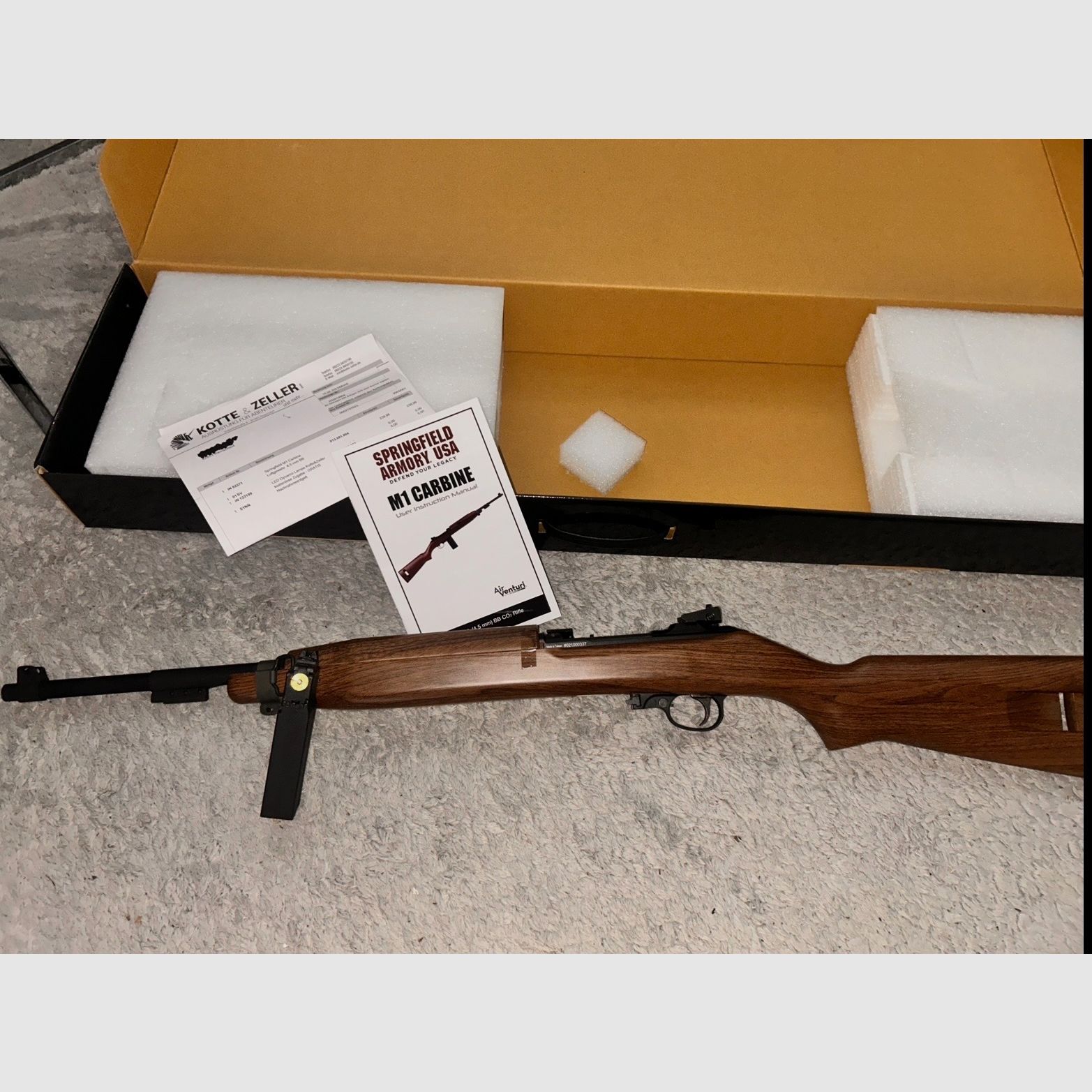 Springfield Armory M1 Carbine CO₂ BB rifle (.177)