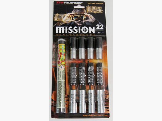 ZINK Mission 22 Pyro Feuerwerk Sortiment
