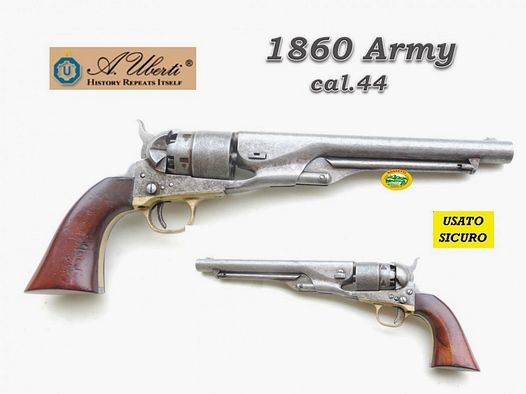 UBERTI Revolver 1860 Army Vorderlader gebraucht Kal.44 antik