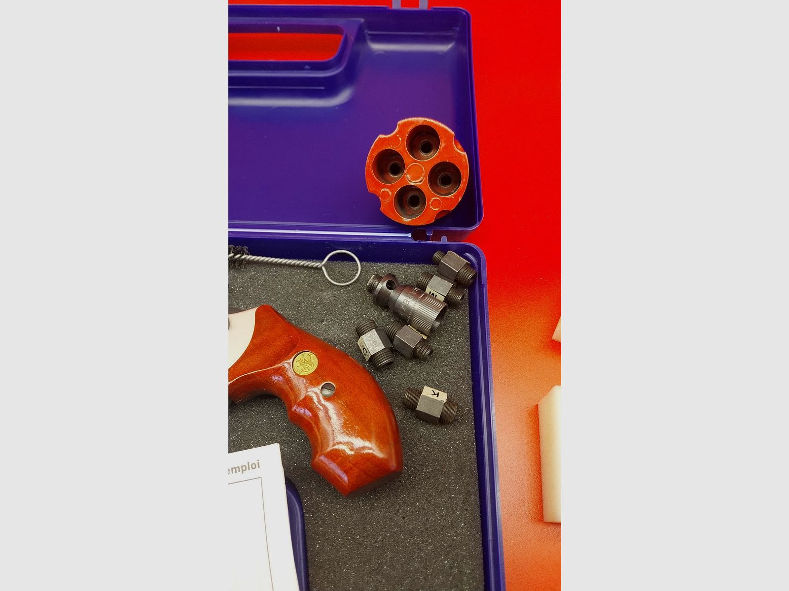 Smith & Wesson Model. Chiefs Special ca, 9mm k. PTB 503  "Neuwertige nur einmal benutzt