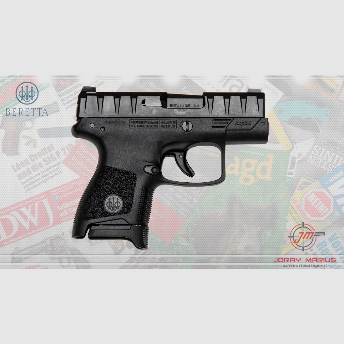 Beretta APX Carry 9mm Para Black