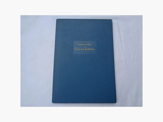Reichsluftwaffe Schulungsbuch "Lesen des Luftbildes", 1938, s.g. Zustand !