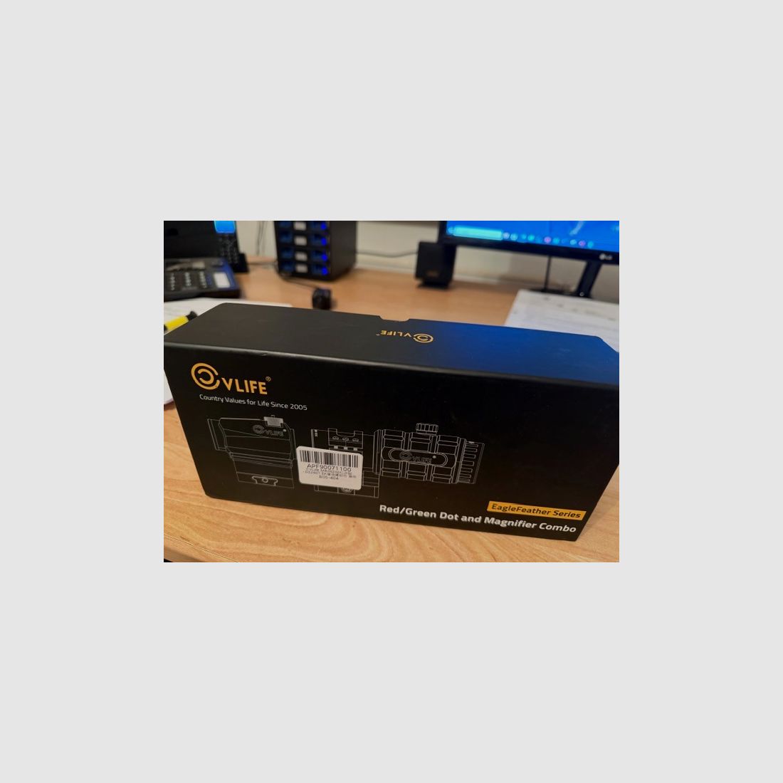 CVLIFE Jackal Howl Rotpunktvisier & 3X Vergrößerungskombination