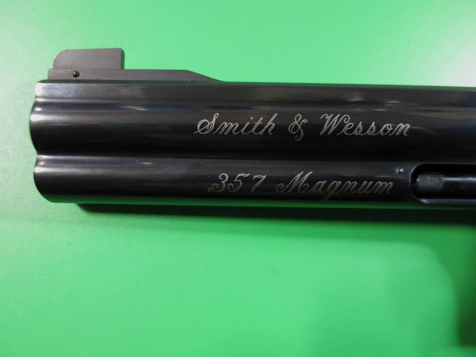 Revolver SMITH & WESSON Modell 586-4, Target Champion 6", Kal. 38/357 Mag, Royal Blue   #97