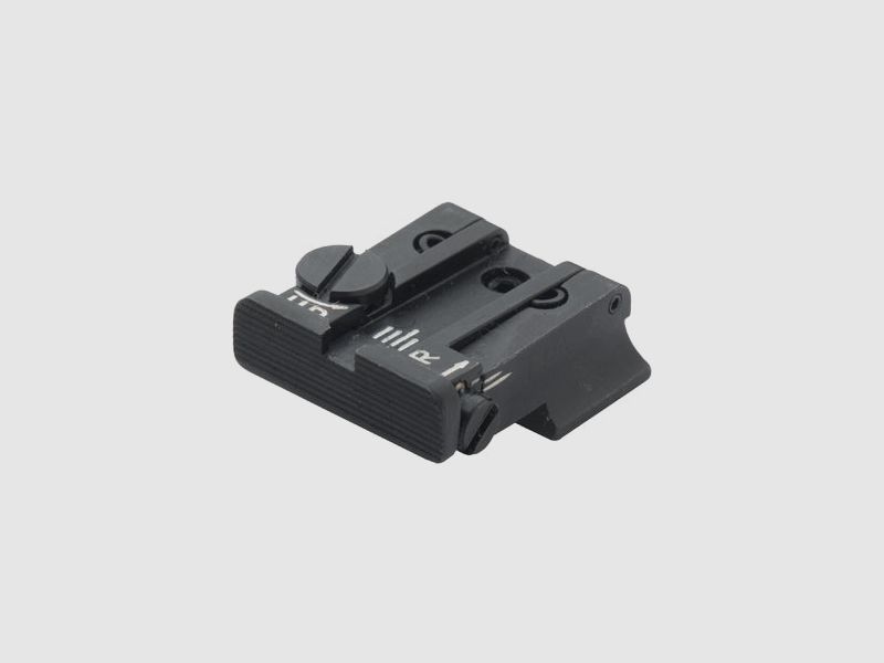 LPA TPU19WA07 adjustable micrometer sight for Walther P99, PPQ, PPQ M2, S&W SW99 – Black sight picture