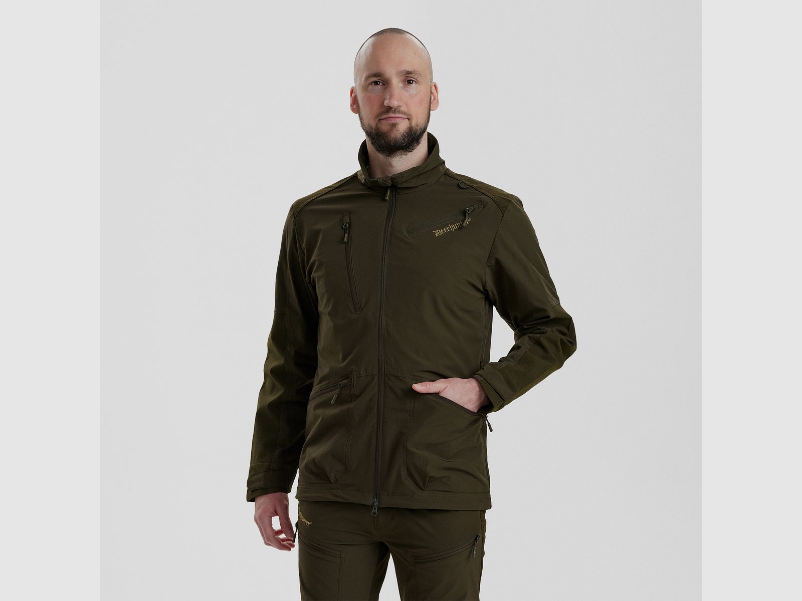 Excape Light Jacket - Art Green - Size: M