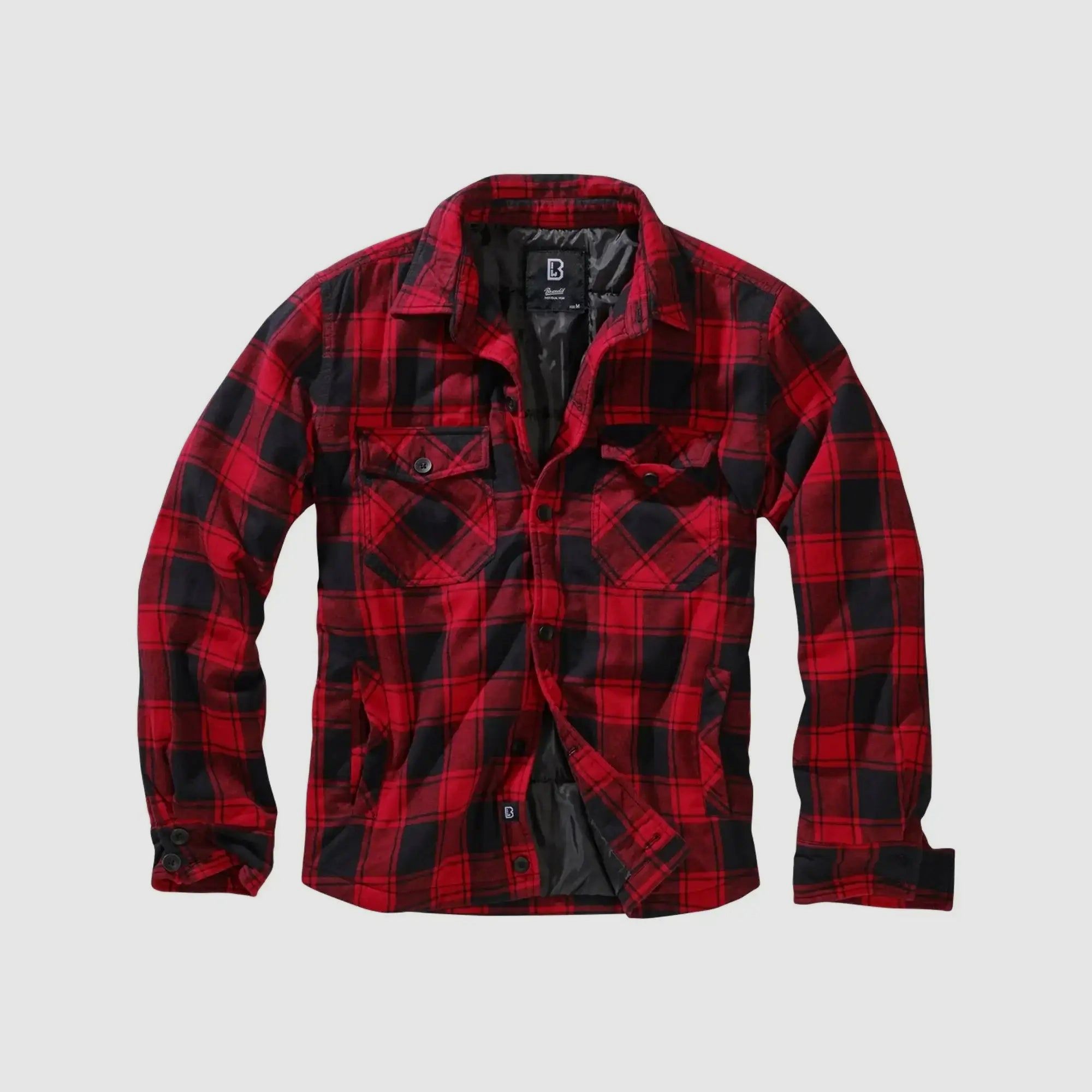 Brandit Brandit Hemd Lumberjacket - Schwarz / S Herren