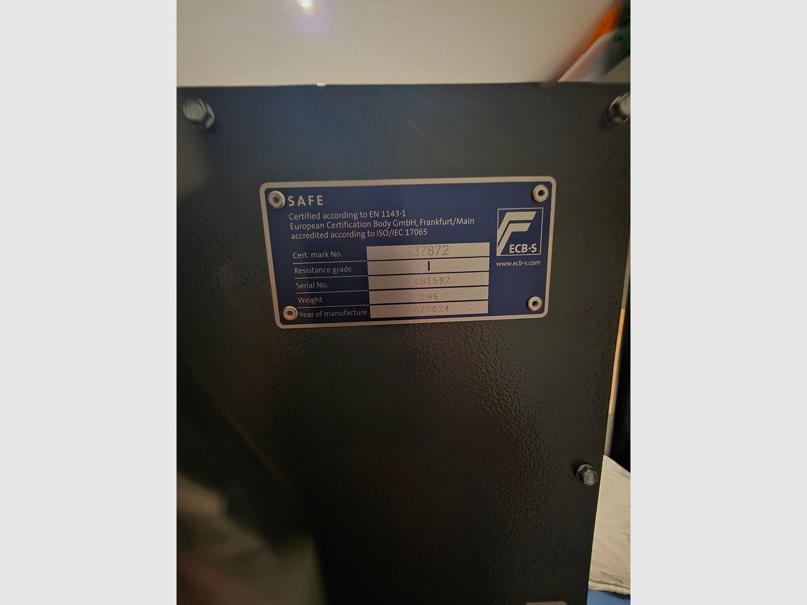 Bremer Tressor Hathor 14 Kombi Waffenschrank Klasse 1 (EN1143-1)